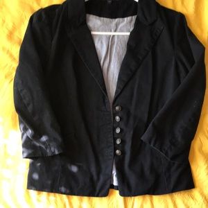 Express 3/4 cotton blazer/jacket